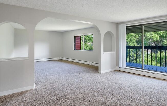 Carpeted Living Area at ReNew at Neill Lake, Eden Prairie, Minnesota