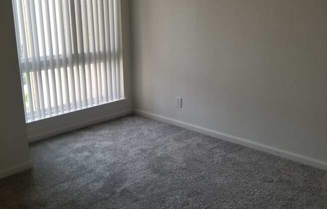 2x1 Primary bedroom with grey carpet