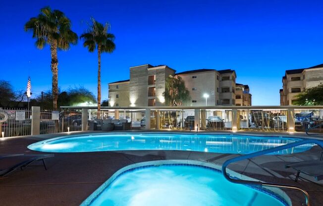 Fully Furnished Resort Like Condo available Now for Annual Lease!!!  Resort like living!!! Gated close to the VA, Downtown Phoenix, Airport!!!