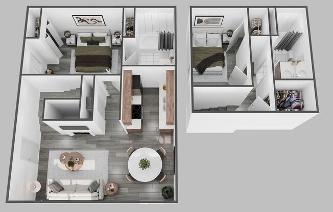 2 beds, 2 baths, 1,150 sqft, $1,349, Unit 51
