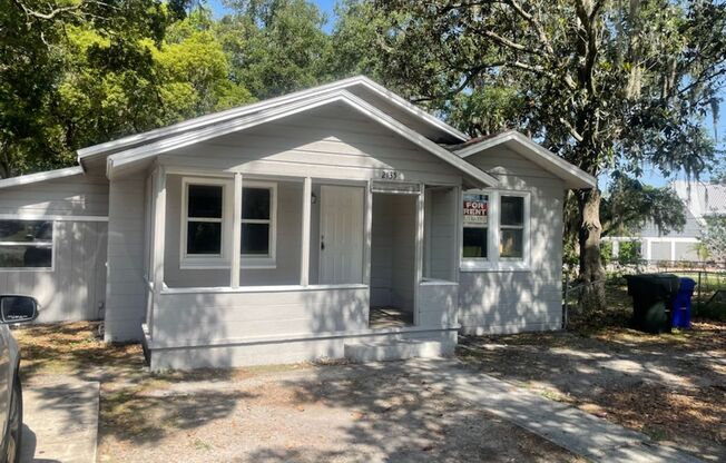 NICE 3BR/1BA Home With Large Yard, Covered Porch, Shed For Storage.