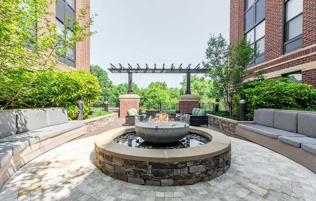Image showing cozy evenings, al fresco. Gather by the firepit for warmth, connection, and conversation.