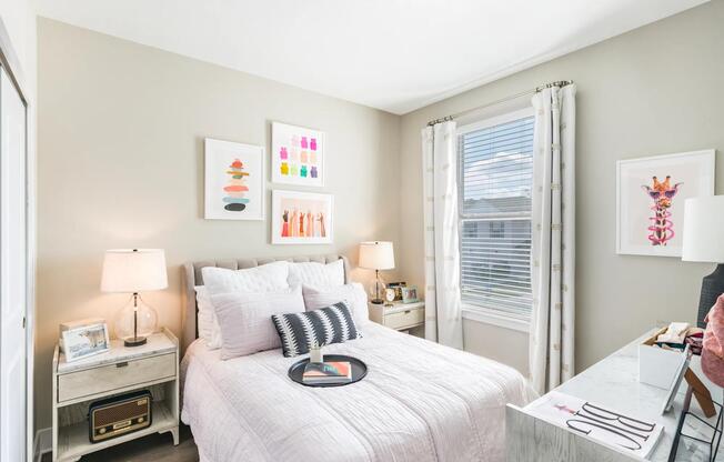 Enjoy cozy, stylish bedrooms with plenty of space to unwind.