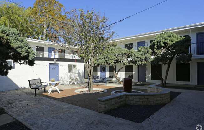 Soco at Alpine Outdoor common area and exterior building