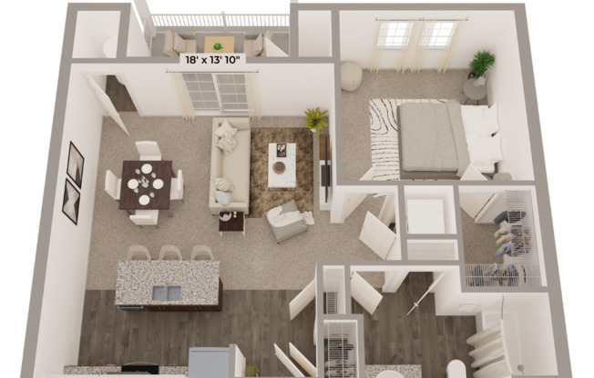 1 bed, 1 bath, 840 sqft, $1,679, Unit 901BR410