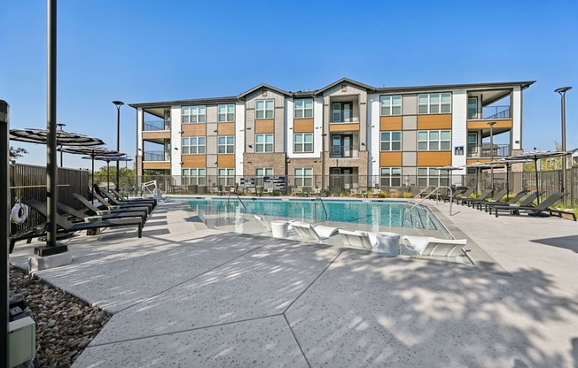 Pool at Whispering Pines at Westdale Hills in Euless, TX