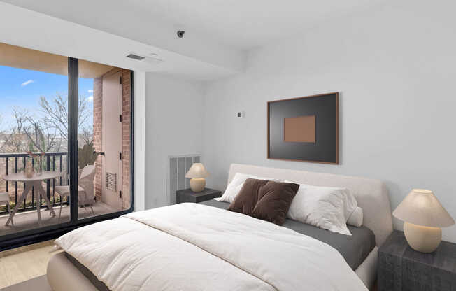 Bedroom with Hard Surface Flooring