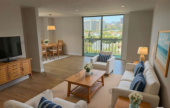 1 bed, 1.5 baths, 929 sqft, $4,100, Unit 909