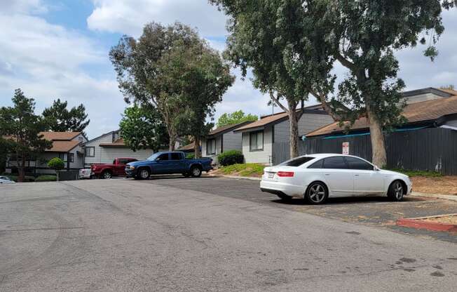 Duplexes at Dove Ridge Apartments in Riverside, CA.