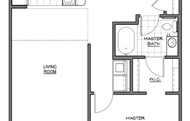 1 bed, 1 bath, 760 sqft, $1,206