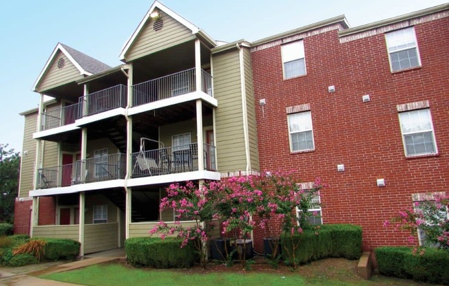 our apartments in a city have balconies at GABLE HILLS Apartments, TULSA, OK, 74127
