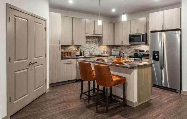 TriVista on Speer Model Kitchen