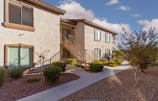 1st floor unit with garage in gated Henderson community