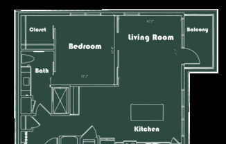 1 bed, 1 bath, 882 sqft, $2,399, Unit 312