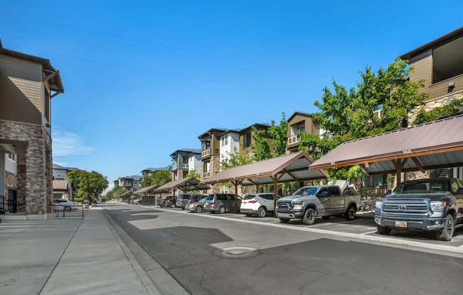 Carports at San Moritz