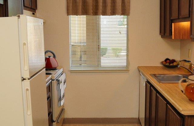 Cornell Woods Apartment Original Kitchen