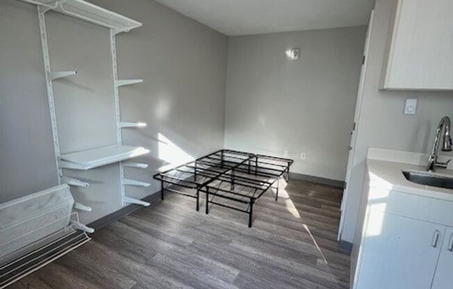 Studio, 1 bath, 156 sqft, $850, Unit A6