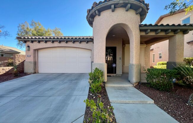 Beautiful 2 BED, a single-story home featuring 2 bathrooms along with a 2-car garage located in Summerlin