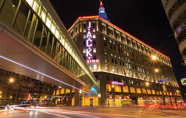 Jack Casino Located Inside at The Terminal Tower Residences Apartments, Cleveland, Ohio