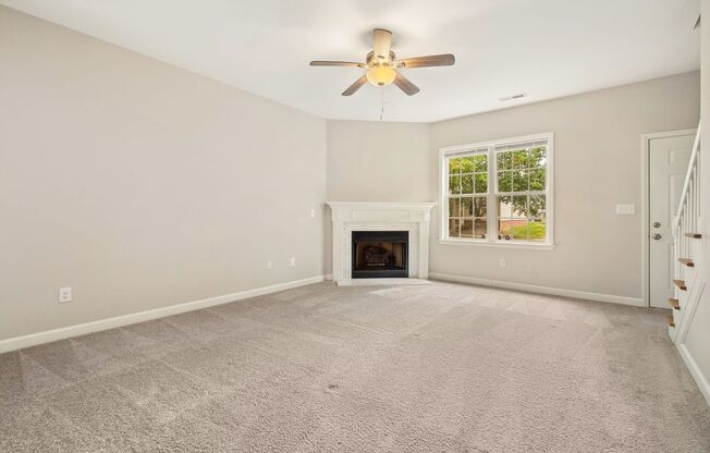 Renovated 2 bed 2.5 bath townhome in Holly Springs Arbor Creek community.