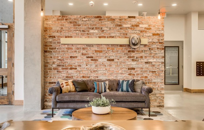 Goat Blocks in Portland, Oregon Clubhouse Lounge