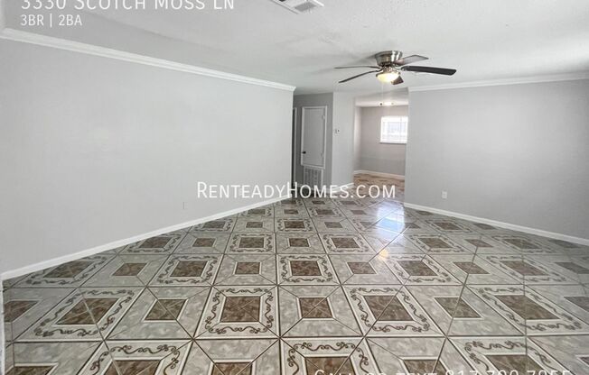 3 beds, 2 baths, 1,305 sqft, $1,449, Unit 1