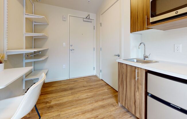 Studio, 1 bath, 175 sqft, $1,295, Unit 502-MFTE
