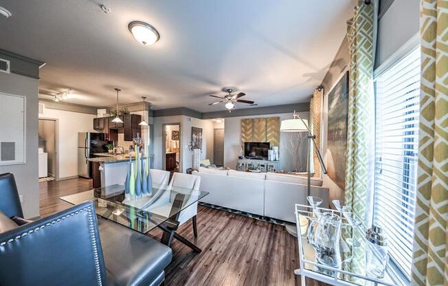 Living Room Come Kitchen View at Waterstone at Cinco Ranch, Katy, 77450