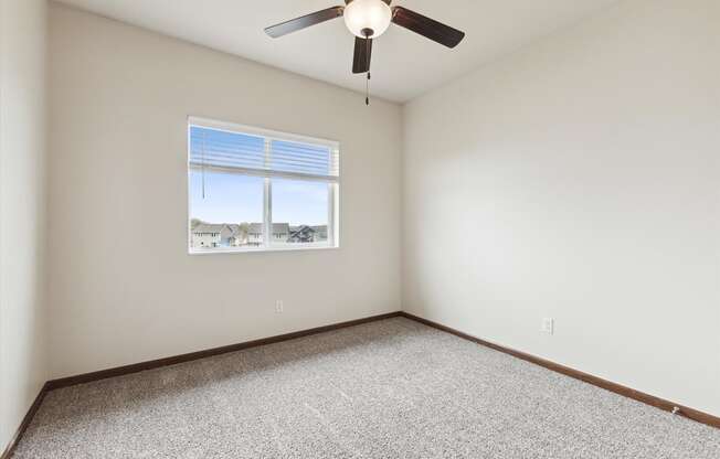 Bedroom with Plush Carpeting