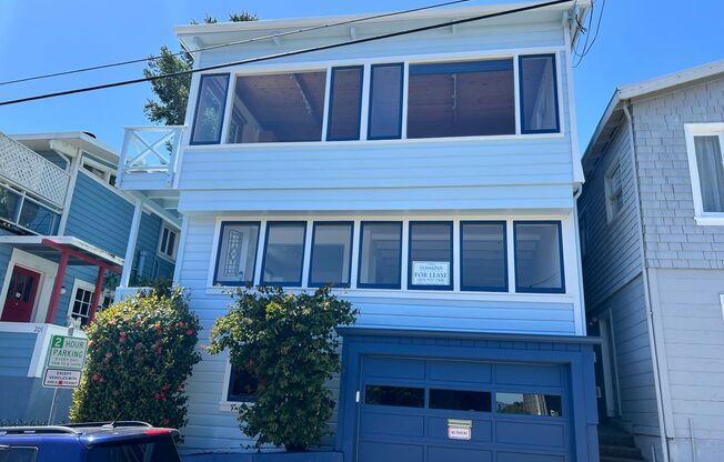 ONE OF A KIND ONE BEDROOM TWO AND A HALF BATH HOME IN OLD TOWN SAUSALITO WITH STUNNING BAY VIEWS