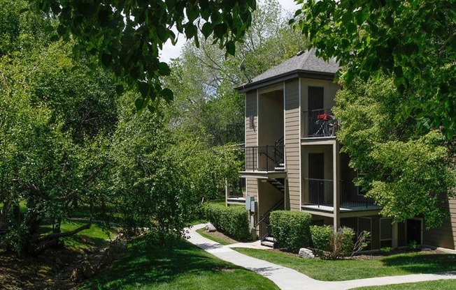 Elegant Exterior View Of Property at Promontory Point Apartments, Sandy
