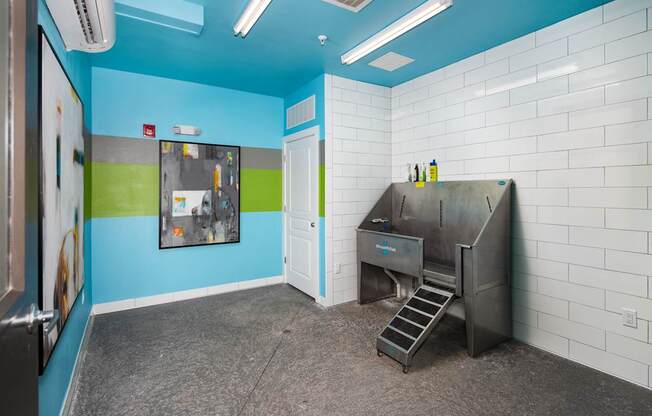 At The Kirkwood Apartments there is a Pet washing station