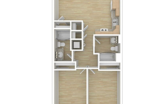 2 beds, 2 baths, 900 sqft, $2,795, Unit 148-204