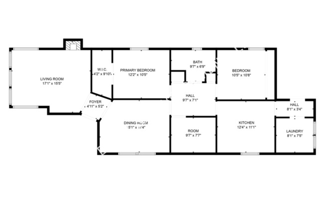 3 beds, 1 bath, 1,300 sqft, $1,975