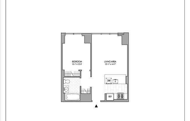 1 bed, 1 bath, $4,275, Unit 448