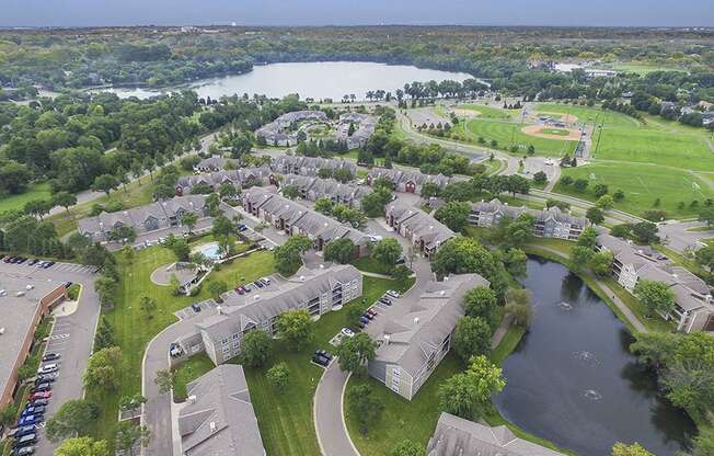 Aerial Photo of Parkers Lake