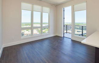 Living Room with Balcony and Hard Surface Flooring