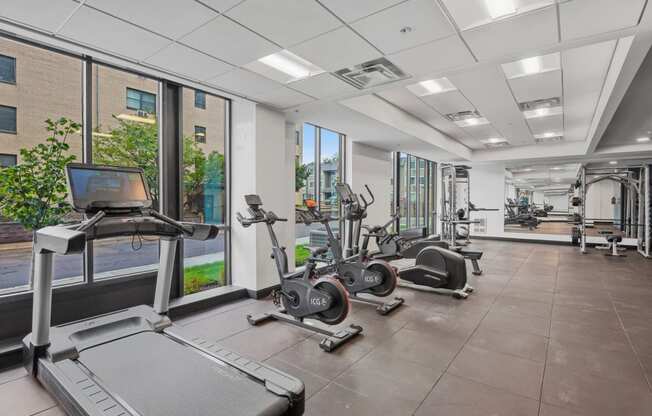 the gym at the runnymede on best student halls of residence