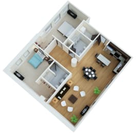 2 beds, 2 baths, 1,464 sqft, $2,283