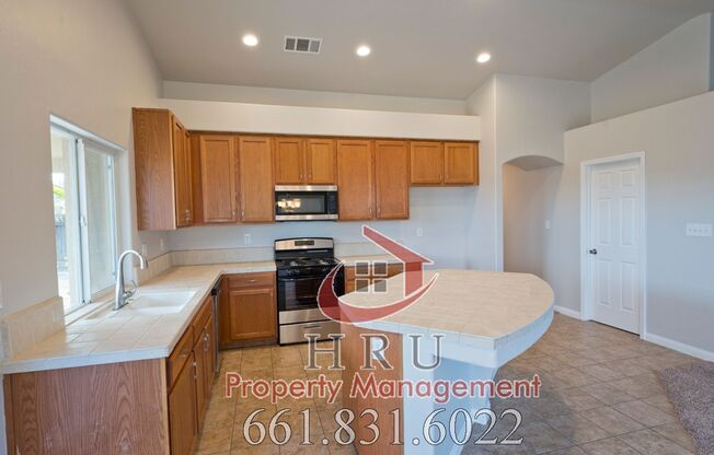 SW-Bakersfield  features 4 bed 2 bath with solar panels