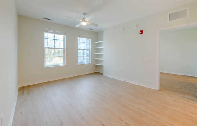 Living Room with Hard Surface Flooring