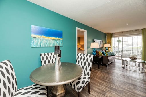 Warm And Inviting Living Room at The Timbers, Richmond, Virginia