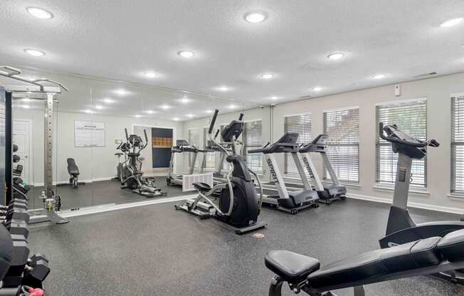 Ashford at Spring Lake apartments in Atlanta Georgia photo of fitness center