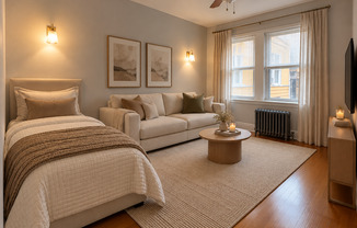 Studio, 1 bath, 650 sqft, $1,350, Unit 4411-1A