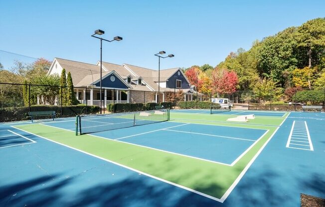 Tennis courts