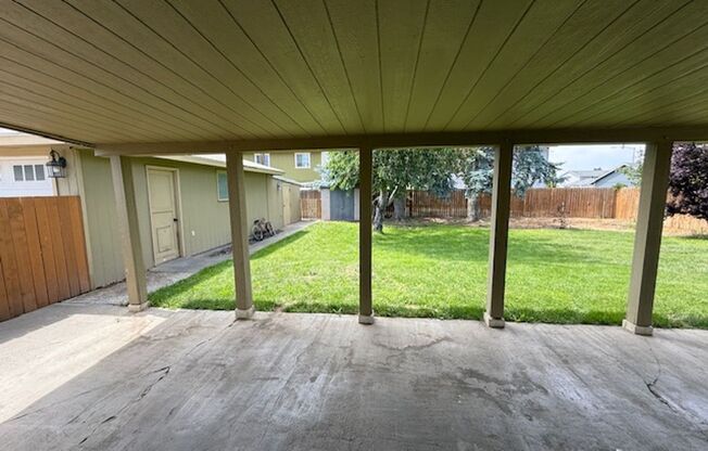 3 Bedroom 1.25 Bath with 2 car garage
