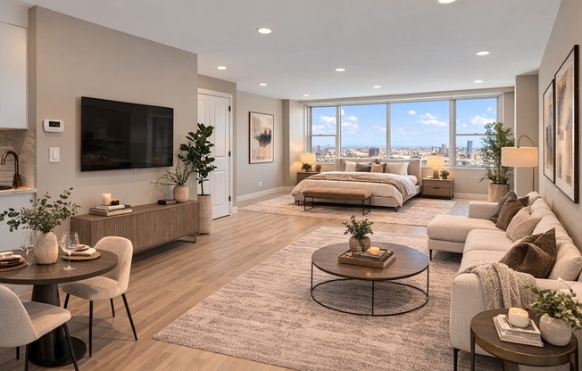 Studio, 1 bath, 590 sqft, $3,500, Unit 18M