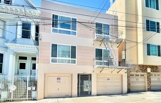 Spacious and Bright 1BR/1BA Top Floor Unit in the Mission!  Laundry! Parking!  PROGRESSIVE