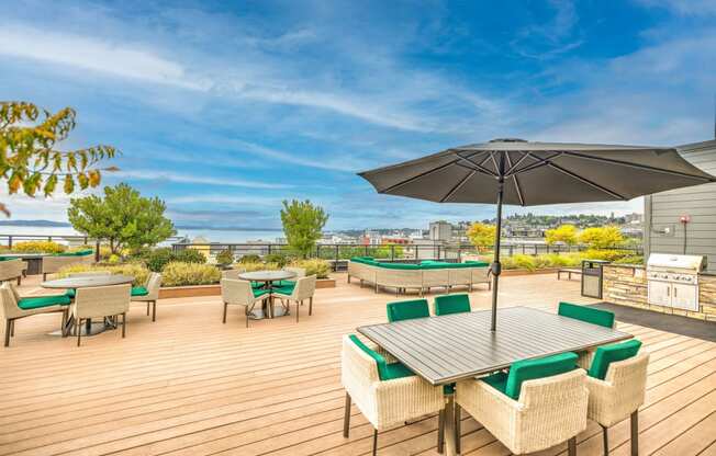 Axis Rooftop Deck at Axis, Washington