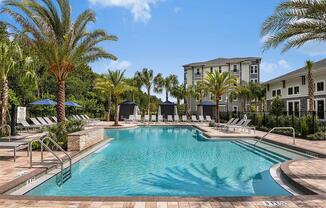 Resort-Style Pool at The Morgan Luxury Apartments in Orlando, FL